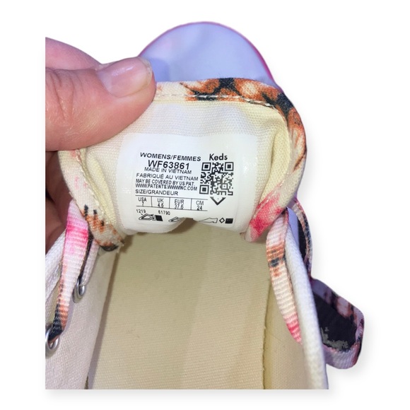 Keds x Elizabeth and James Womens triple kick canvas shoes - Picture 6 of 7